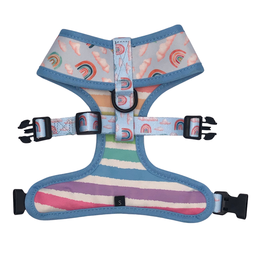 Over The Rainbow On Cloud Nine Reversible Harness